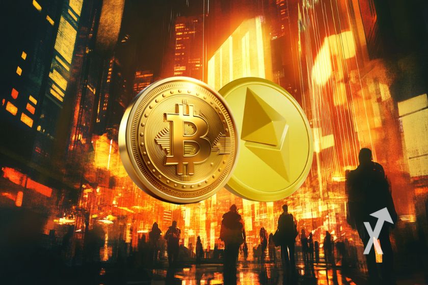 Kryptow&auml;hrungs-Optionen: Bitcoin, Ethereum, Chancen & Risiken.