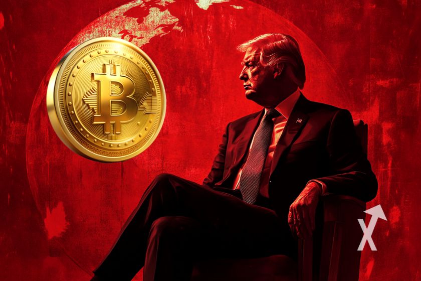 Trump Tarife treffen Bitcoin-Markt.