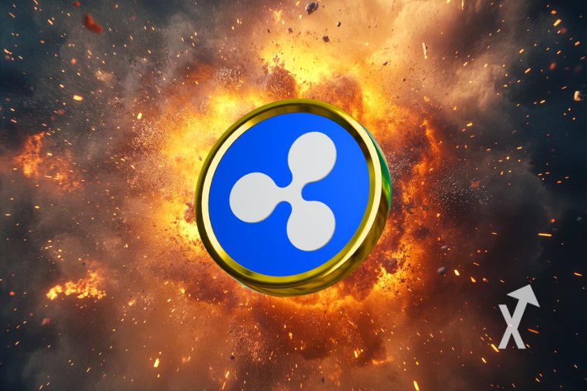 XRP und Bitcoin Preisprognosen 2022 Graph.