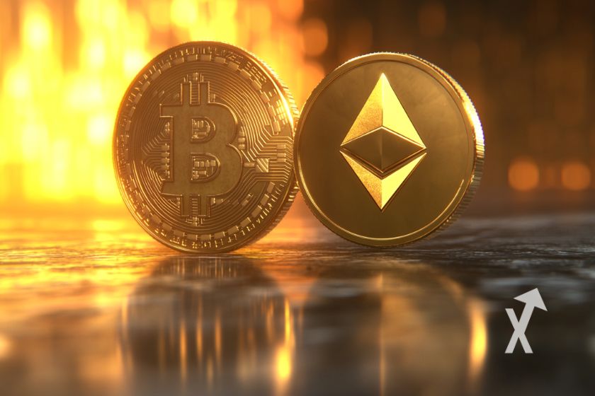 Kryptow&auml;hrungsmarkt: Bitcoin & Ethereum-Analyse 2022.