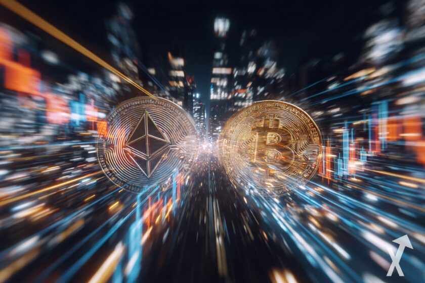 "Ethereum Bitcoin Kryptow&auml;hrung Finanzmarkt Handel Investition"