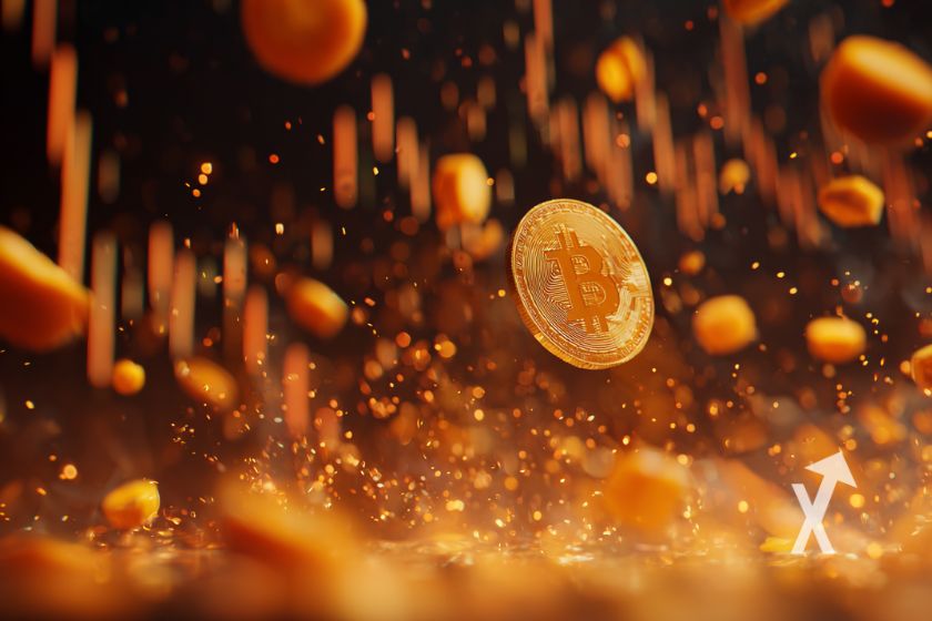 "Deckung von Bitcoin-Liquidationen BTC"