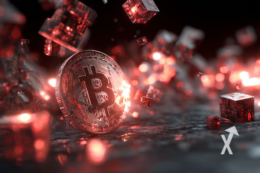 "Abdeckung Crypto Bitcoin" - "Cover Crypto Bitcoin"