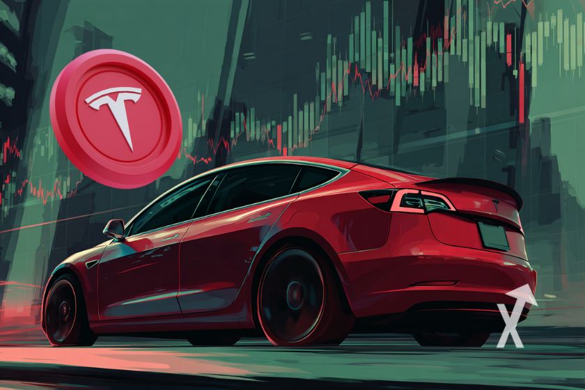 Aktien von Tesla und Palantir.