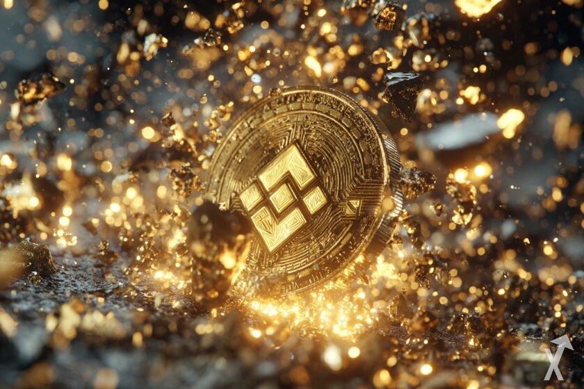 BNB M&uuml;nze Explosionsm&uuml;nzfotos, Gold visuell
