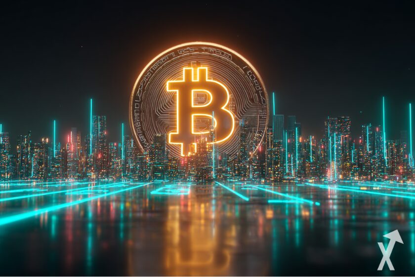Kryptow&auml;hrung Bitcoin - digital, dezentral, sicher.