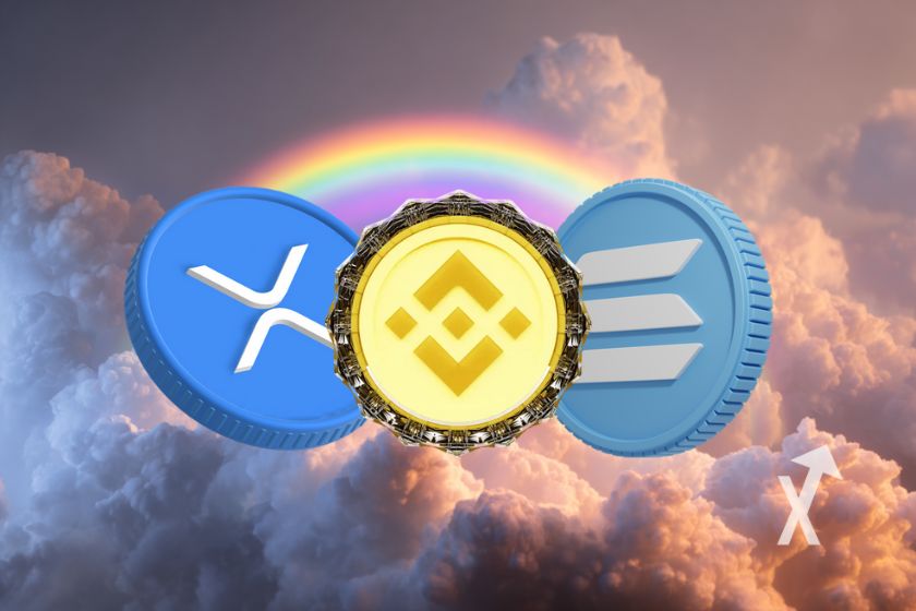 "Decke f&uuml;r BNB, SOL, XRP"