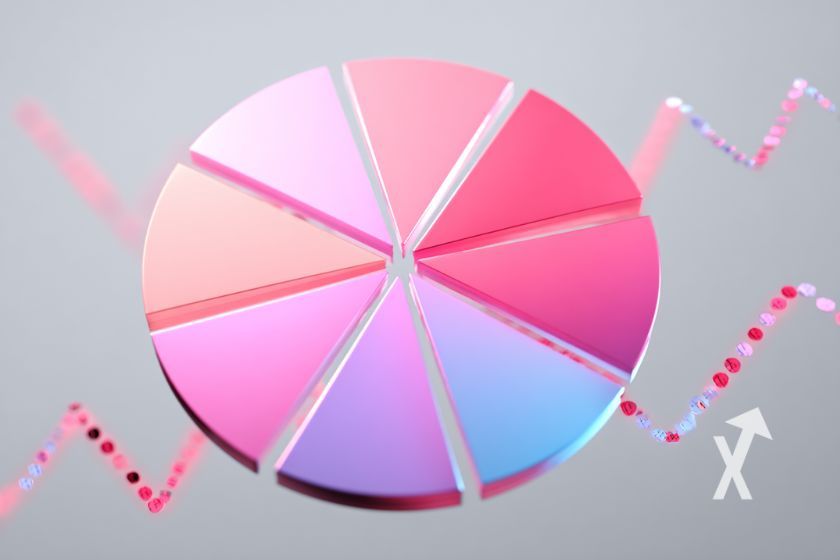 coin SKY (Makerdao) sur un fond gris