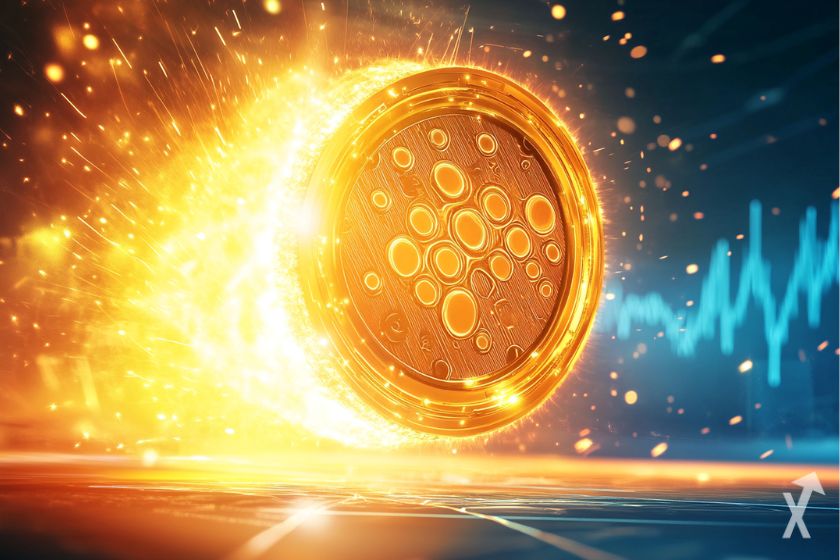 Precio de la criptomoneda ADA Cardano.