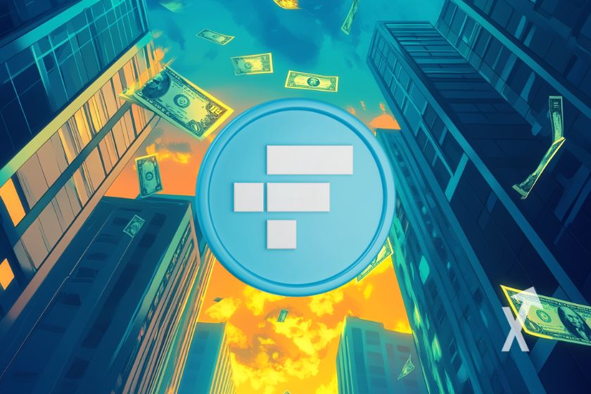 Plataforma de trading de criptomonedas.