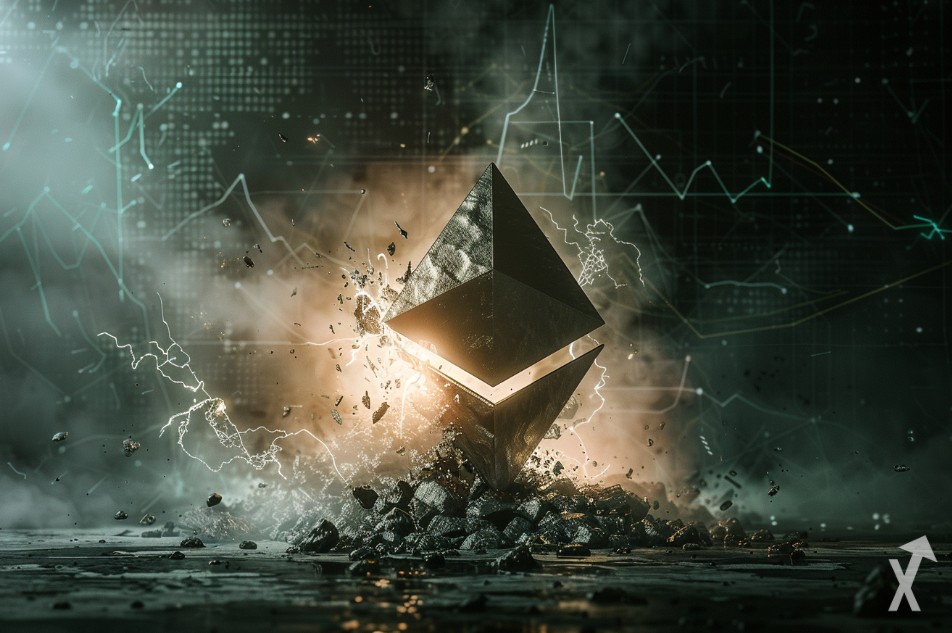 Valor actual del ethereum en euros.