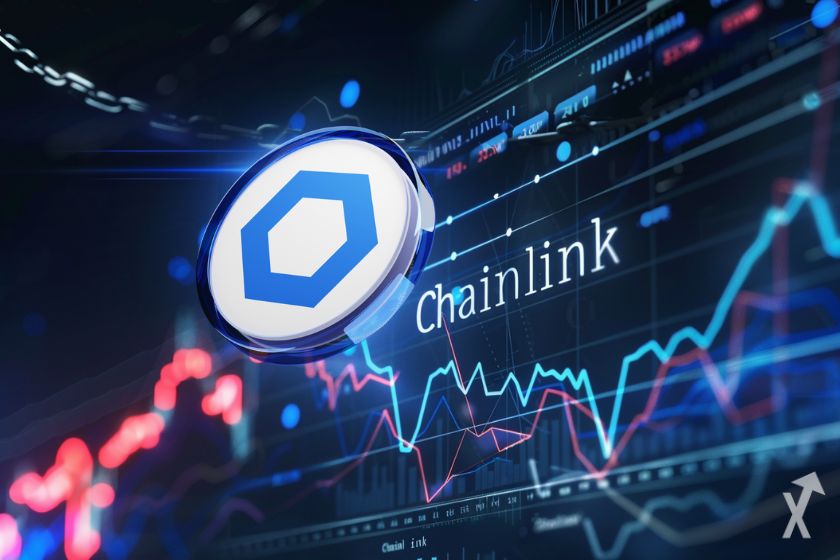 Precio de la criptomoneda Chainlink (LINK).