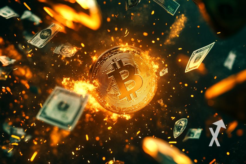 Criptomonedas: BTC y ETH en alta.