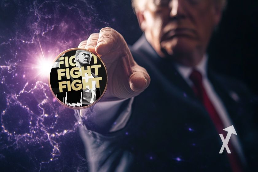Cripto divertida basada en Trump.