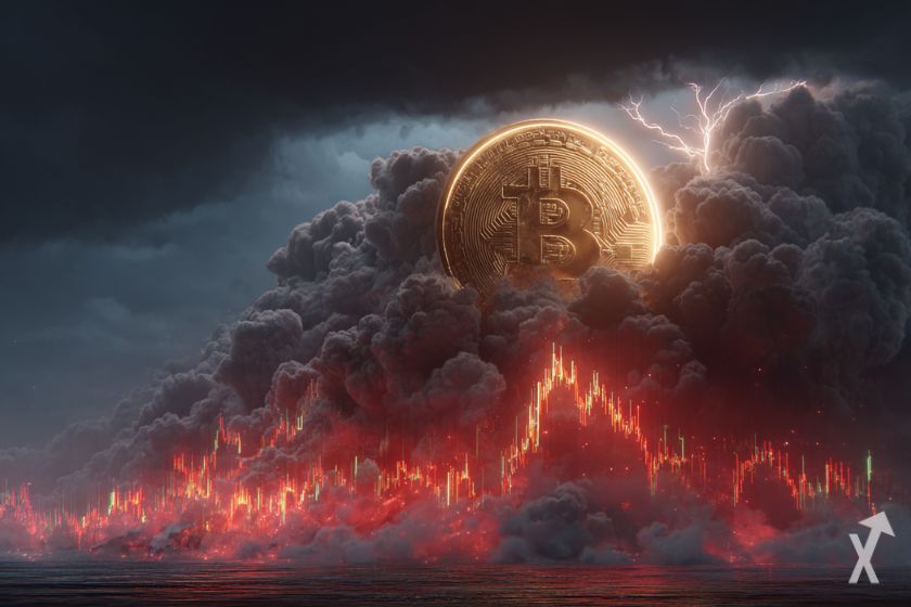 "Bitcoin podr&iacute;a caer" - Tendencia del mercado de criptomonedas.