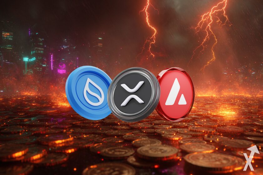Criptomonedas alternativas como AVAX y XRP.