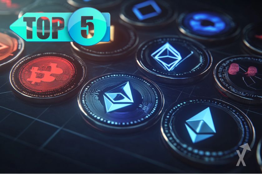 Top 5 Layer 1 Cryptocurrencies ranking.