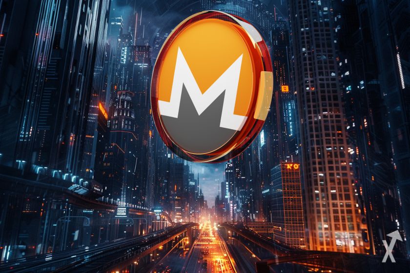 Monero XMR price increase trend.