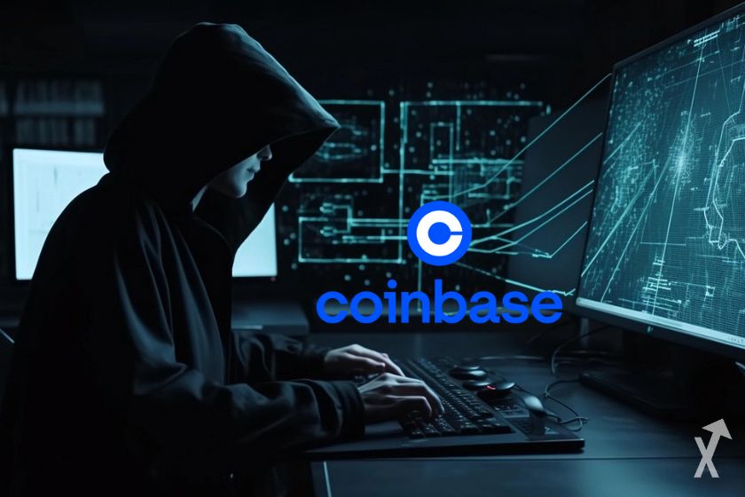 High surge on Coinbase exchange platform.