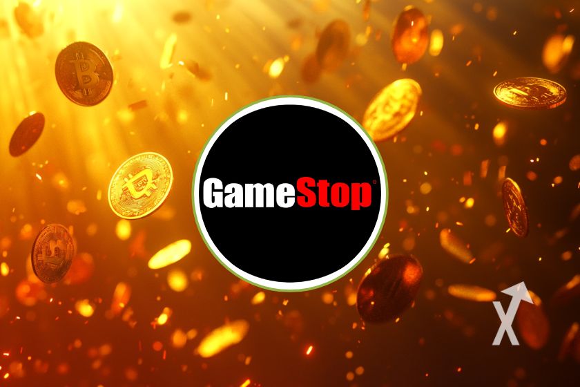 GameStop Bitcoin Cover Art: Trading Revolution.