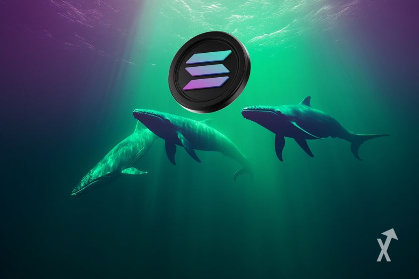 Whales and Solana token in English