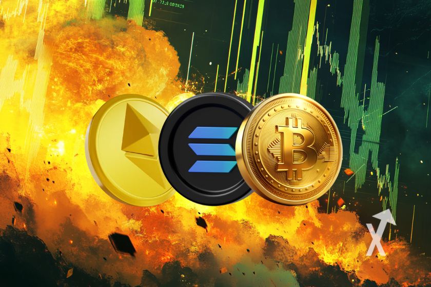 Bitcoin cryptocurrency market alt text cover.