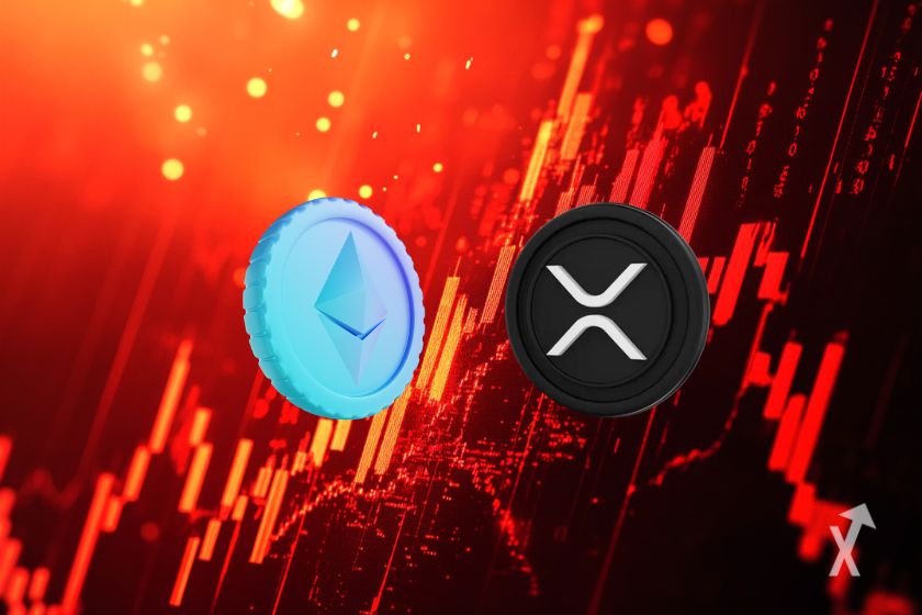 ETH and XRP tokens.