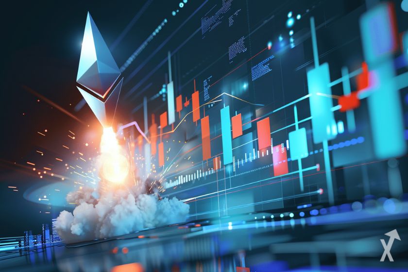 Potential surge in Ethereum price.