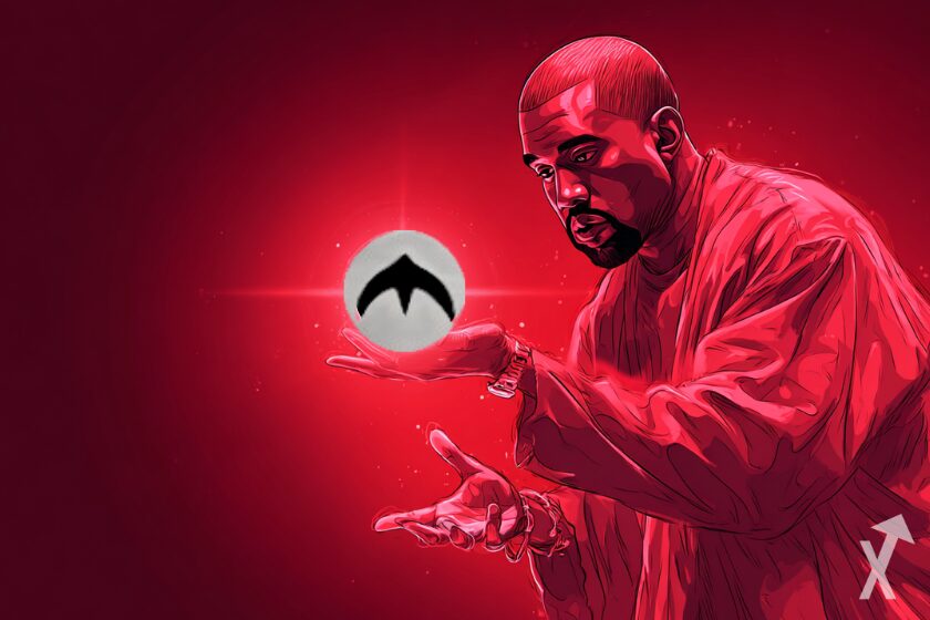 Cryptocurrency known as "yzy coin."
