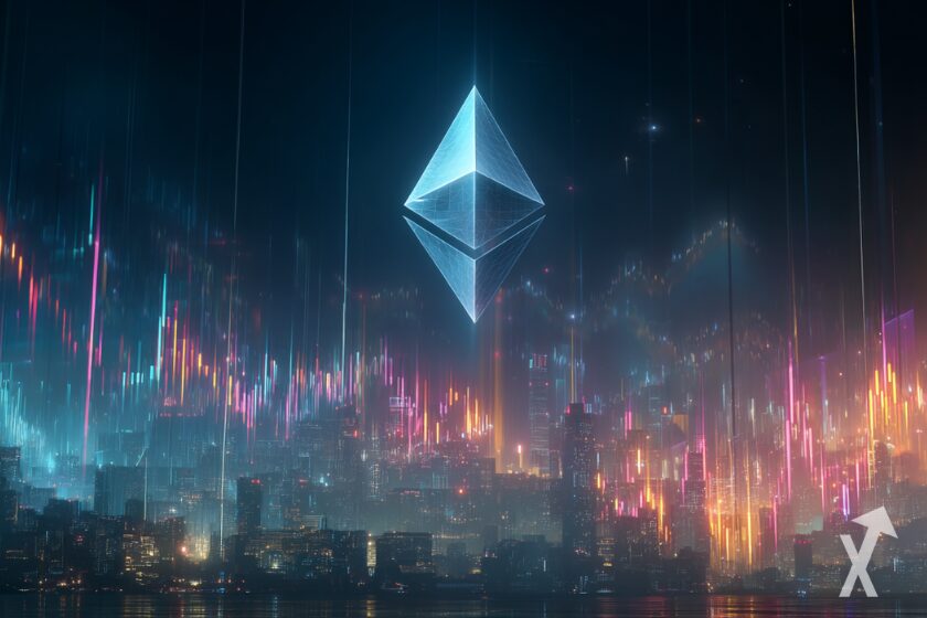 Decentralized cryptocurrency platform for smart contracts.